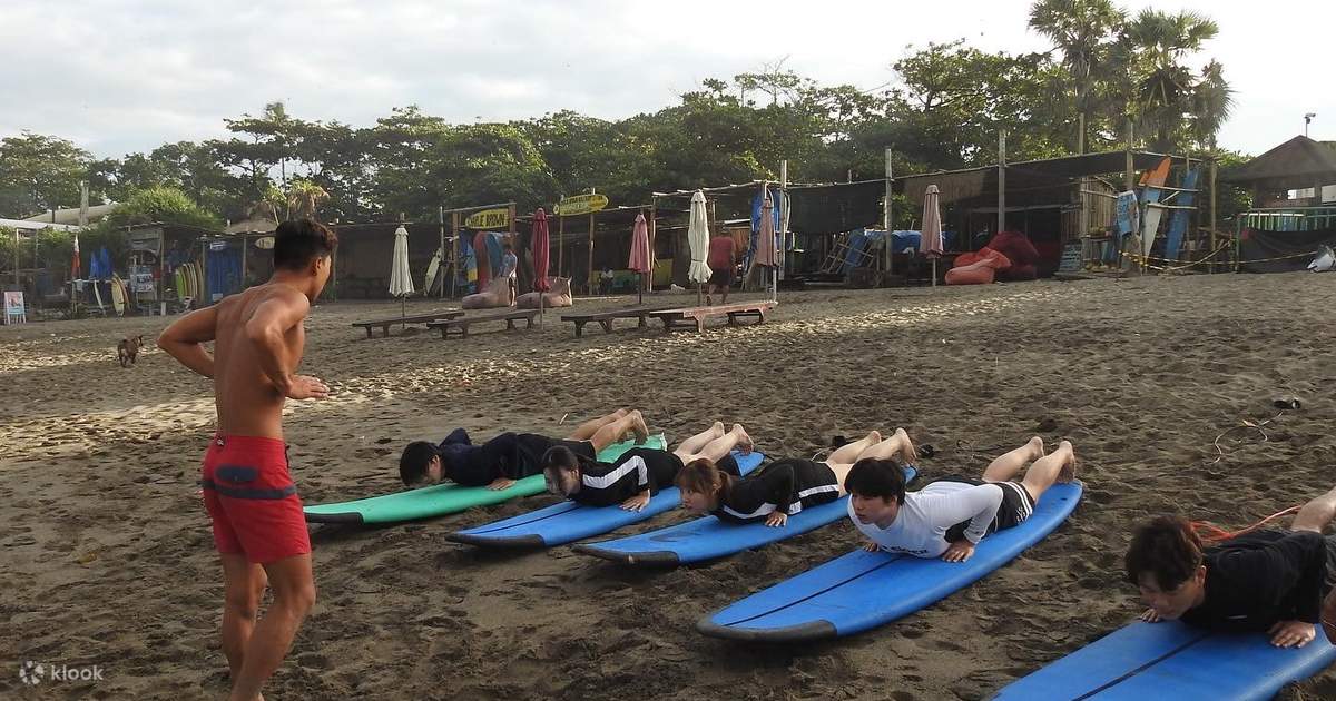 Surfing Lesson in Canggu Bali With KoreanSpeaking Instructor Klook